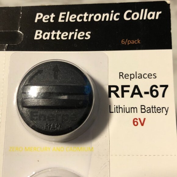 PetSafe RFA-67 electric collar replacement battery - Picture 5 of 5